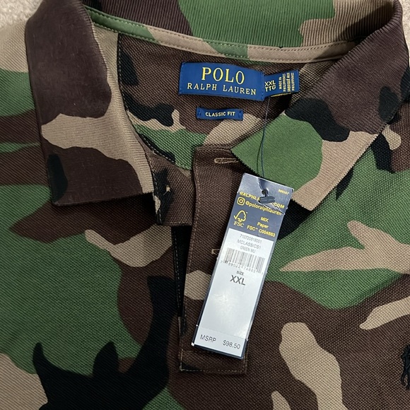 Polo by Ralph Lauren Men's Camouflage Shirt - Picture 2 of 2